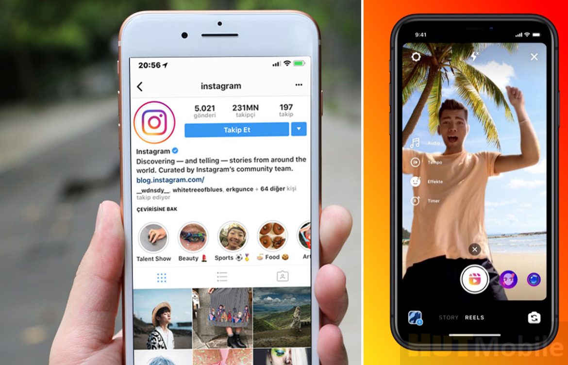 Il nuovo editor avanzato di bobine di Instagram