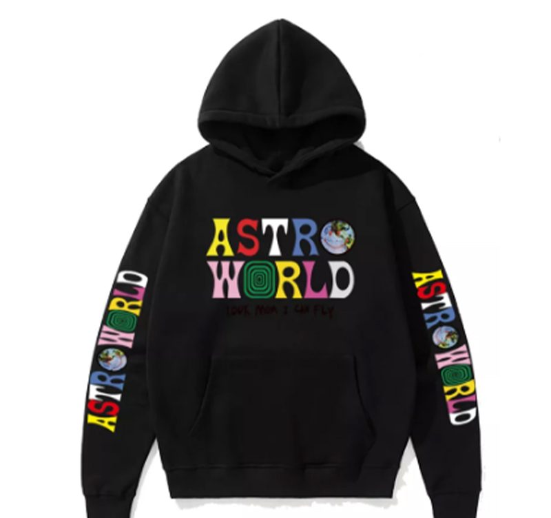 Experience the thrill of the Astroworld with Travis Scott Hoodie