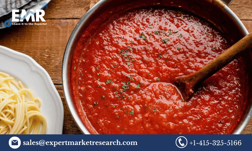 Global Pasta Sauce Market Share, Growth, Price, Analysis, Report and Forecast Period Of 2023-2028