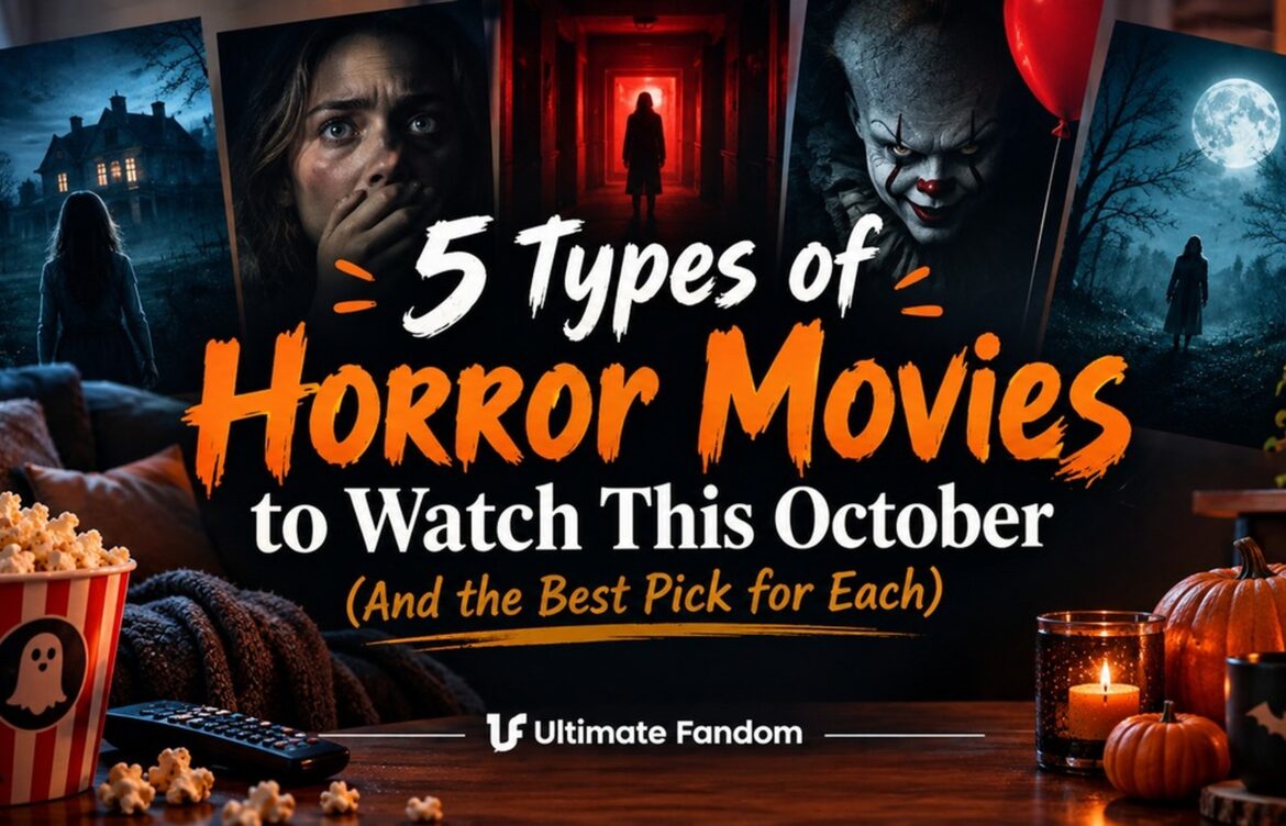 5 Types of Horror Movies to Watch This October (And the Best Pick for Each)
